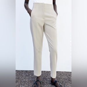 NWT! Zara High Waisted Pants. Perfect for a chic summer wardrobe.